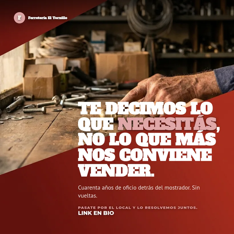 Post generado para Ferretería El Tornillo