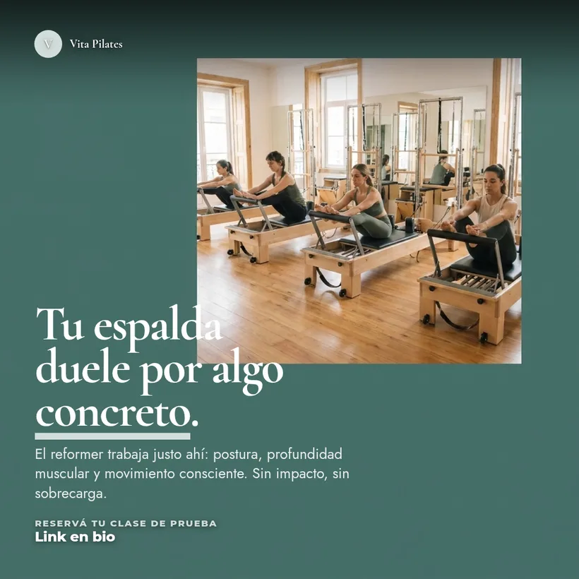 Post generado para Vita Pilates